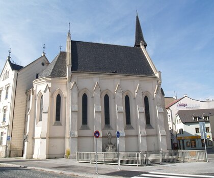 České Budějovice, kostel Svaté Rodiny, ulice Karla IV.  | © NPÚ ÚOP ČB